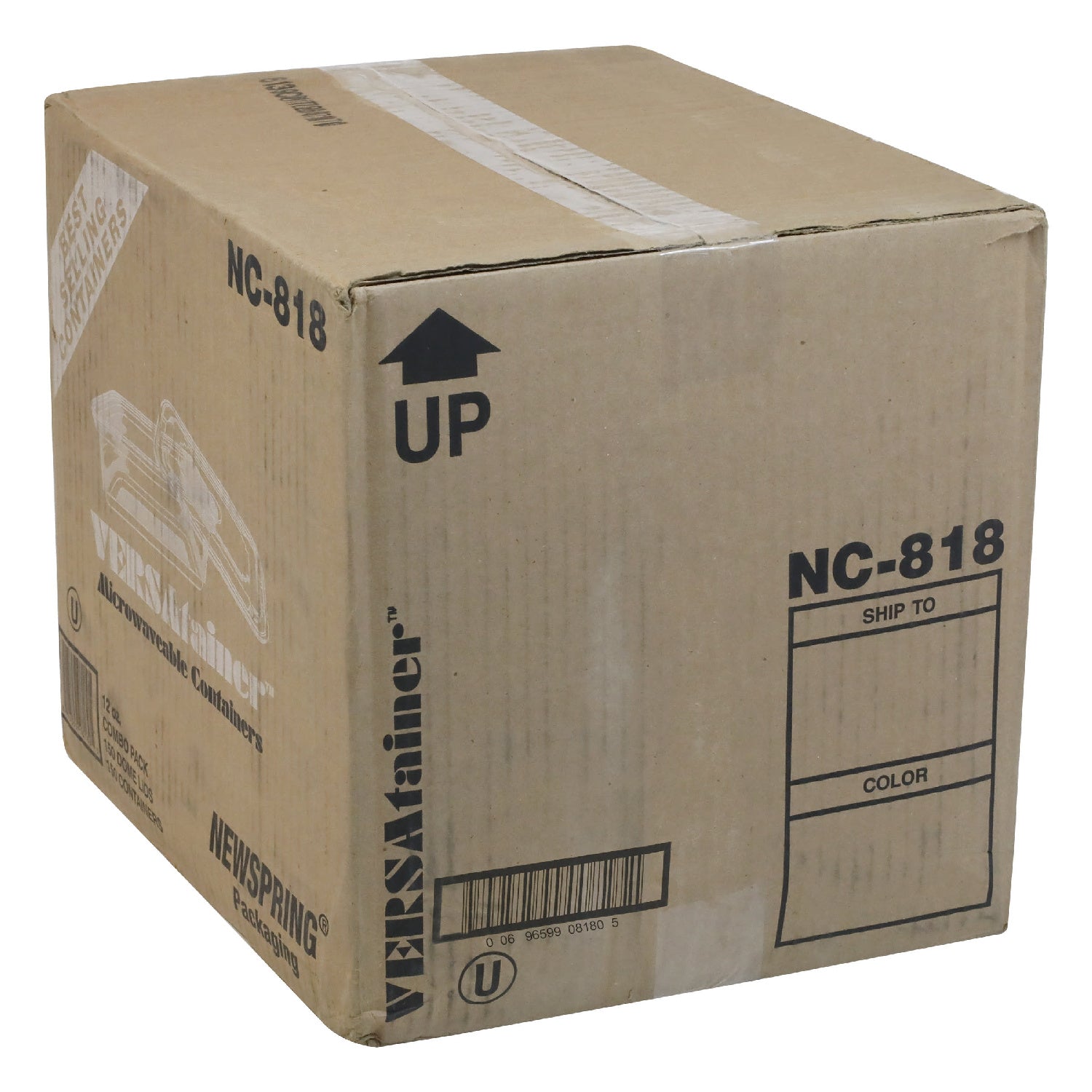 Container Plastic Rectangle White with Lid - 150 x 12 oz - Versatainer - Packaging and Accessories - Restaurant Supplies and Equipment - Canadian Distribution-4