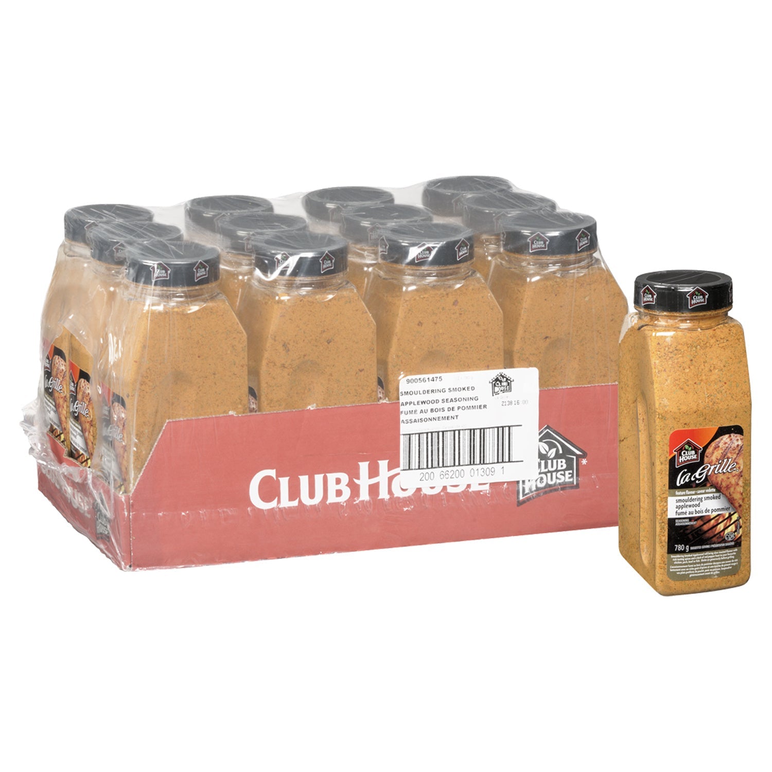 Seasoning Smoke Applewood - 12 x 780 g (Case = 1 x 780 g) - Lagril - Restaurant and Foodservice Ingredients - Canadian Distribution-1