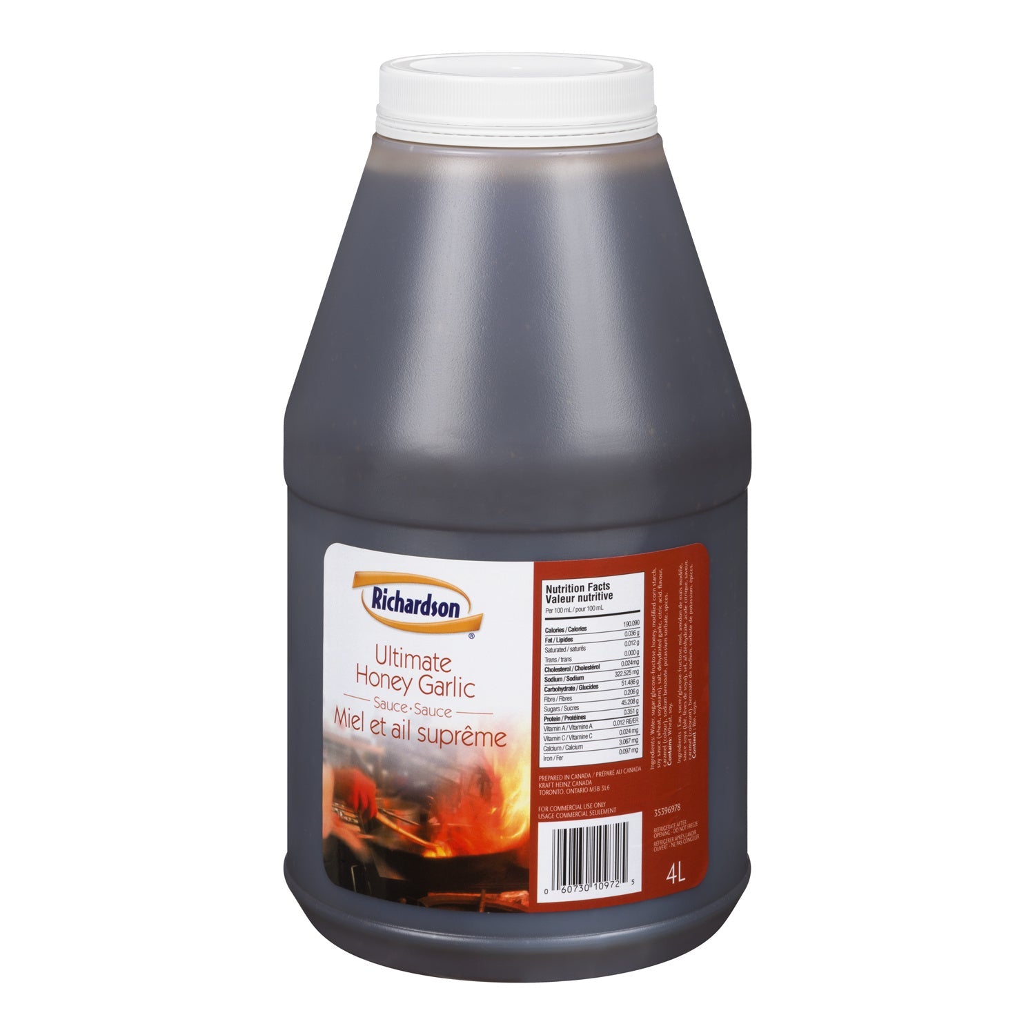 Sauce Honey Garlic Ultimate - 2 x 4 L - Richardson - Restaurant and Foodservice Ingredients - Canadian Distribution-0