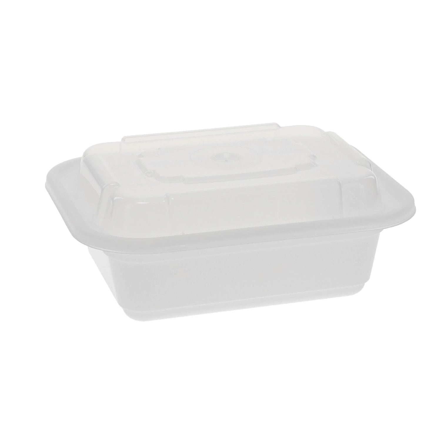 Container Plastic Rectangle White with Lid - 150 x 12 oz - Versatainer - Packaging and Accessories - Restaurant Supplies and Equipment - Canadian Distribution-3